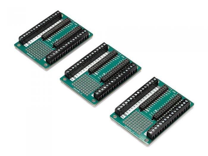 Arduino Nano Screw Terminal Adapter - 3-pack @ electrokit (1 av 4)