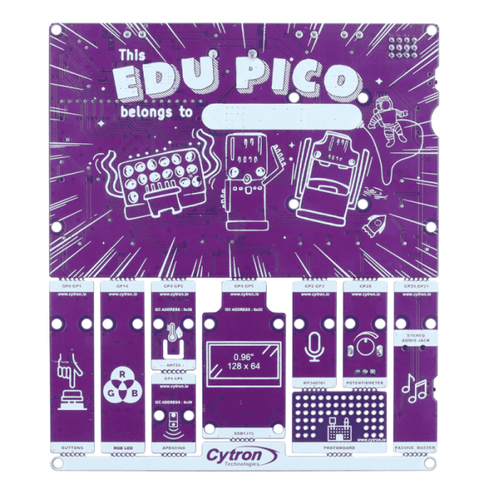 Educational kit with Raspberry Pi Pico W @ electrokit (5 of 5)