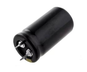 Electrolytic capacitor 100uF 450V 105C &oslash;22x30mm snap-in 3000h @ electrokit