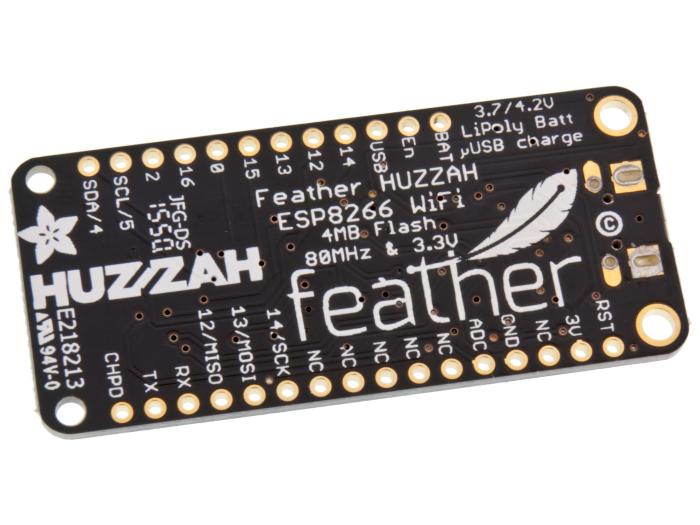 ESP8266 Adafruit Feather Huzzah @ electrokit (2 av 2)