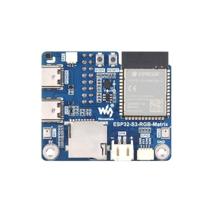 ESP32-S3 driver board för 64x64px RGB-LED-matriser @ electrokit (3 av 8)