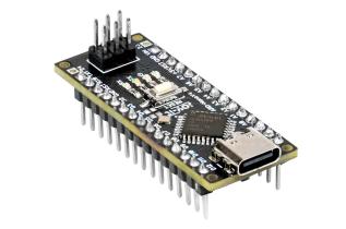 Nano med USB-C (with headers) kompatibel @ electrokit