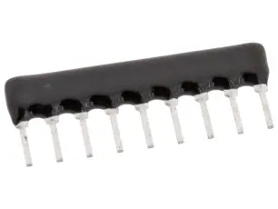 Motståndsnät 8R 9-pin 470R @ electrokit