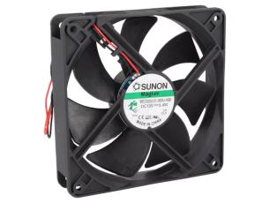 Fläkt 120x120x25mm 12VDC 44.5dBA 183.8m³/h @ electrokit