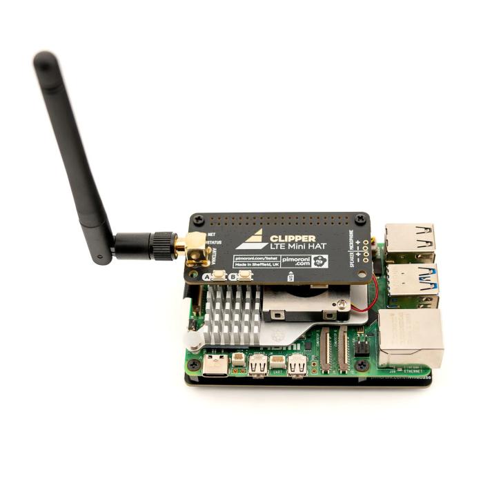 Clipper HAT Mini LTE 4G för Raspberry Pi @ electrokit (5 av 5)