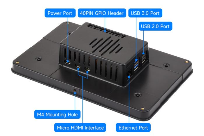 Inbyggnadslåda för Raspberry Pi Display 2 och Pi 5 @ electrokit (6 av 9)