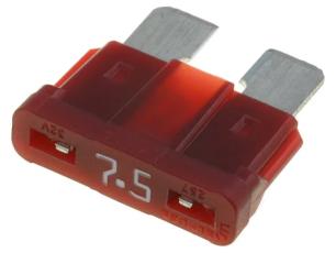 Flatsäkring 7.5A 32VDC - MIDI ATO ATC brun @ electrokit