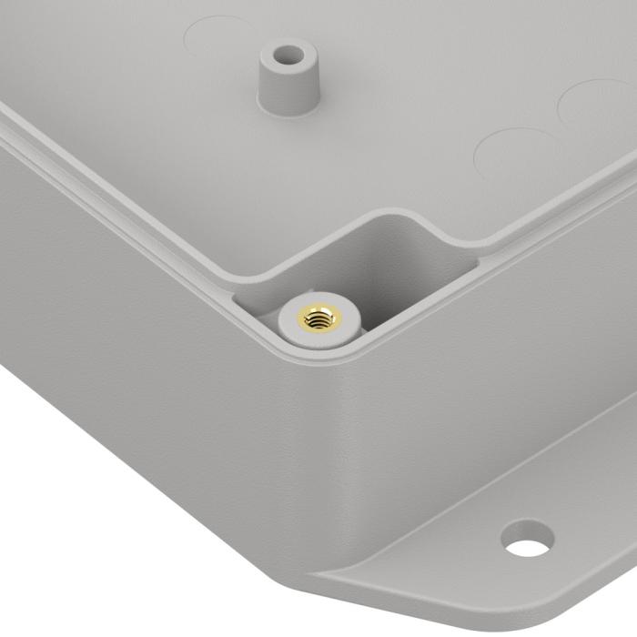 Apparatlåda med fläns 210x140x45mm ABS IP65 @ electrokit (4 av 4)