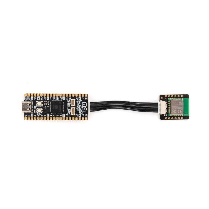RM2 WiFi-/Bluetooth-modul monterad på kort @ electrokit (4 av 4)