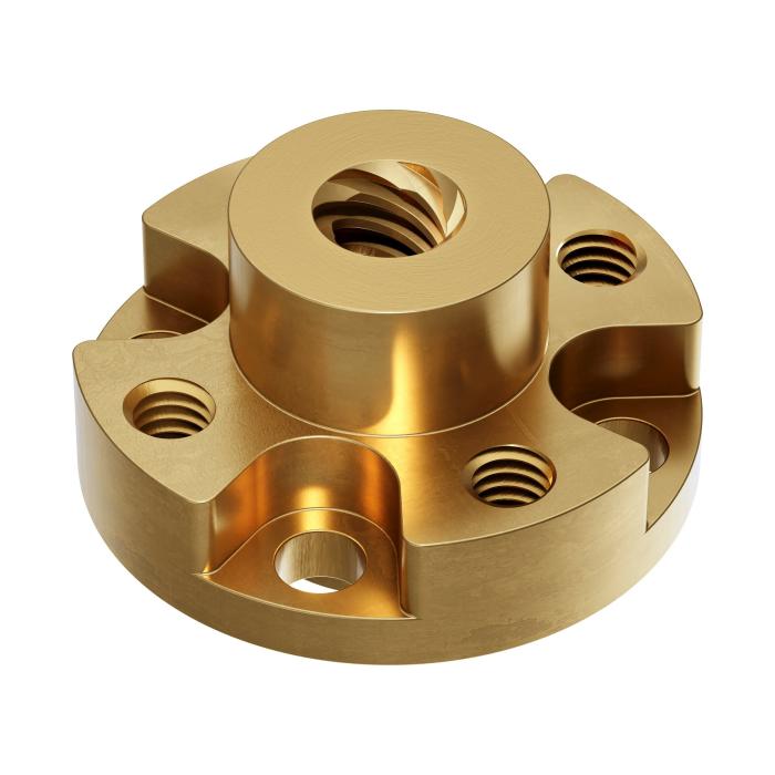 Fästmutter för 6mm gängad axel @ electrokit (1 av 4)