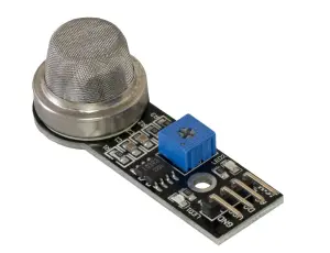 MQ2 Gassensor-modul br&auml;nnbar gas - gasol, metan, v&auml;tgas @ electrokit