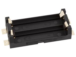 Batterihållare 2x AA PCB SMD @ electrokit