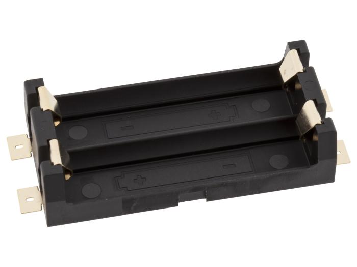 Batterihållare 2x AA PCB SMD @ electrokit (1 av 2)