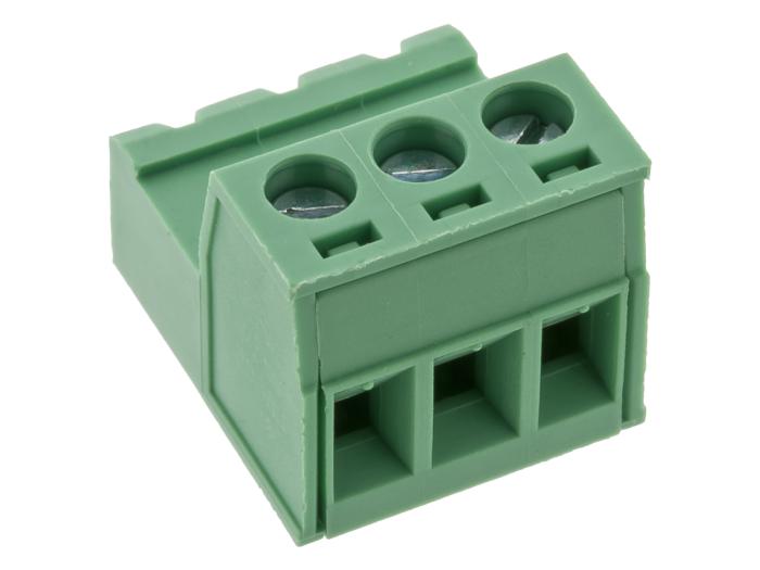 Skruvplint pluggbar 5.08mm 3-pol hane @ electrokit (1 av 2)