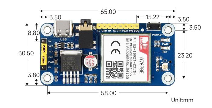 LTE 4G Cat-1 HAT for Raspberry Pi with SIM @ electrokit (11 of 14)