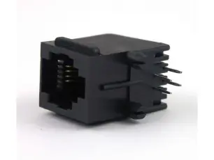 Modularuttag 6P4C - RJ11 PCB @ electrokit