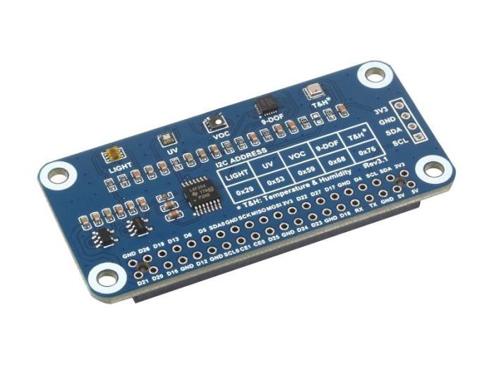 Environment sensor HAT for Raspberry Pi @ electrokit (1 of 7)