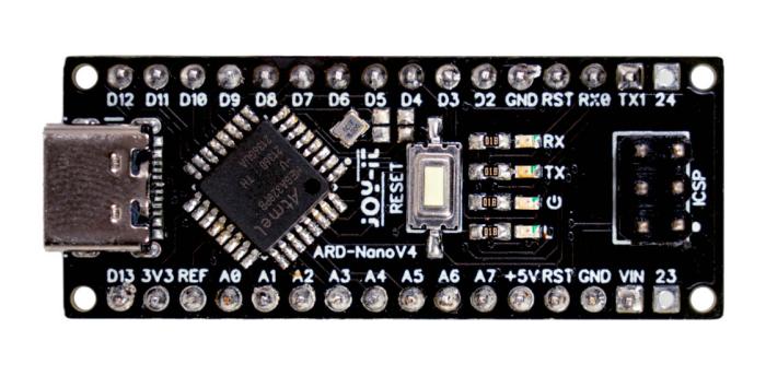 Nano med USB-C (with headers) compatible @ electrokit (2 of 2)