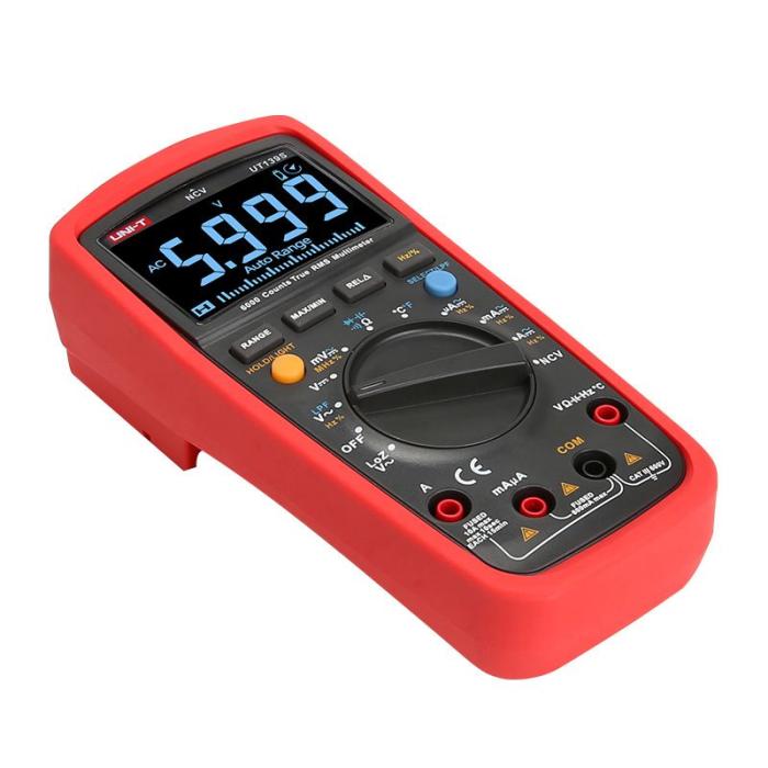 Multimeter TrueRMS 6000 counts UT139S @ electrokit (4 av 8)