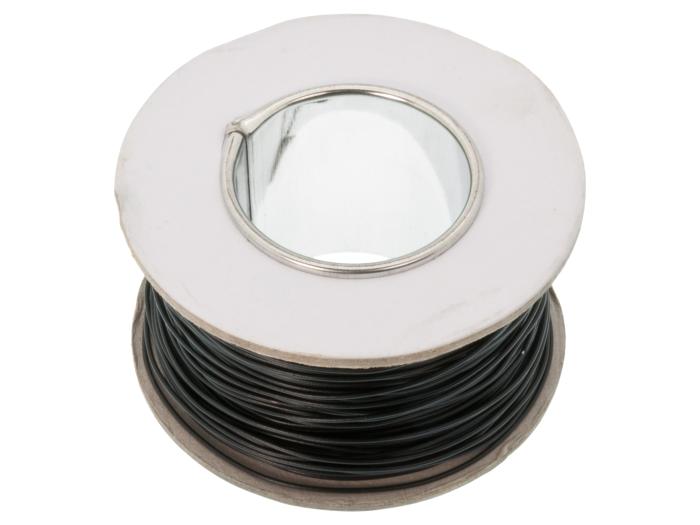 Kopplingstråd 0.3mm2 entrådig - svart /m @ electrokit (1 av 2)