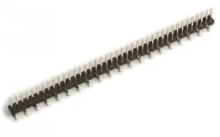 Stiftlist 1.27mm 1x40p SMD @ electrokit