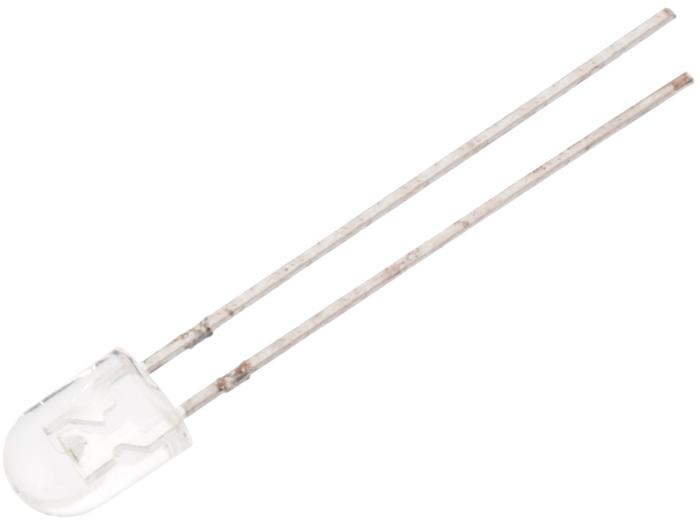 LED oval vit 5200mcd 3.6V 60/25gr @ electrokit (1 av 2)