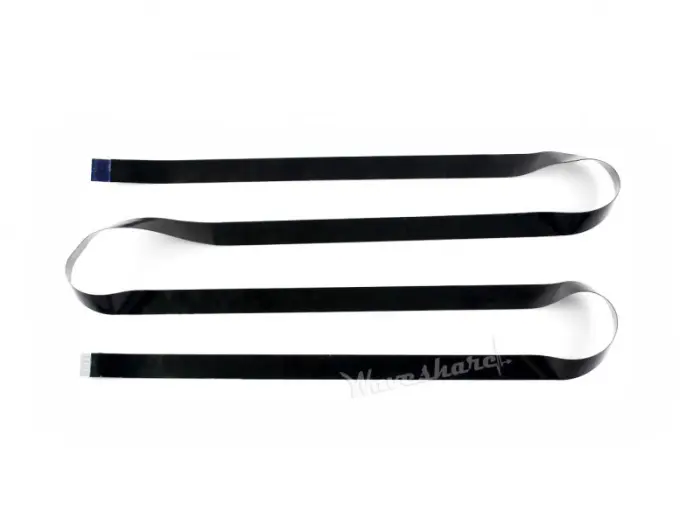 FPC cable 20-pin 0.5mm 1m shielded @ electrokit (1 of 1)