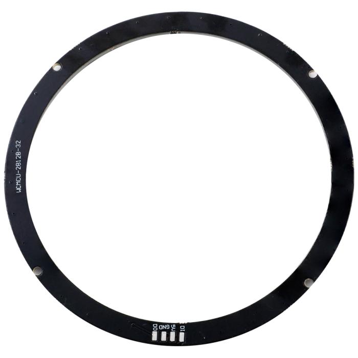 Adresserbar RGB LED-ring med 32 LED ø104mm - WS2812 @ electrokit (3 av 3)