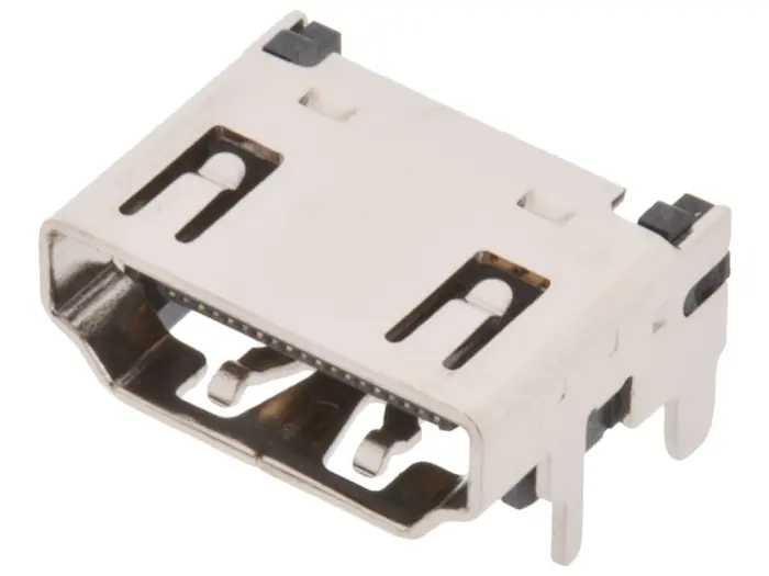 HDMI hona 19-pol PCB SMD @ electrokit (1 av 1)