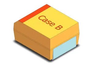 Tantal T491 SMD-B 33uF 10V 10% @ electrokit