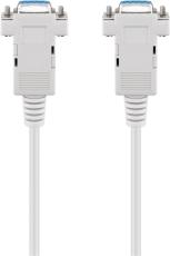 Seriell nollmodem-kabel D-SUB 9F-9F 1.8m @ electrokit