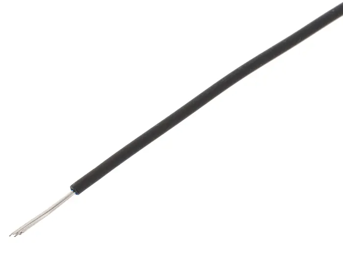 Kopplingstråd 0.2mm² flertrådig - svart @ electrokit (1 av 1)