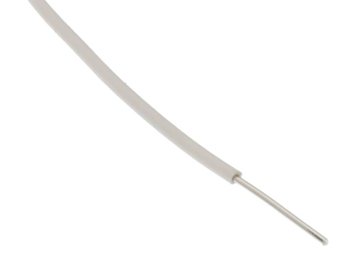 Kopplingstråd 0.28mm2 entrådig - vit /m @ electrokit (2 av 2)