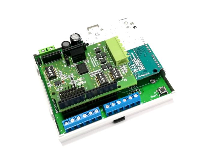 Inbyggnadslåda för Arduino UNO - DIN-skena @ electrokit (5 of 9)