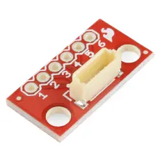 Breakout-kort för JST-SH 6-pin @ electrokit