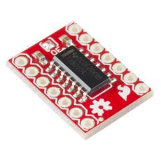 Nivåomvandlare 4 kanaler 3.3V <--> 5V dubbelriktad TXB0104 @ electrokit