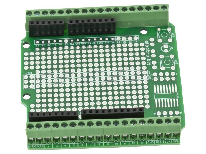 Anslutnings- och prototypshield för Arduino @ electrokit (6 of 8)