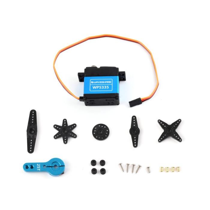 Digital servo 35kg 0.19s metal, high torque @ electrokit (3 of 9)