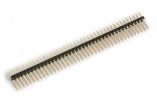 Stiftlist 1.27mm 1x40p @ electrokit