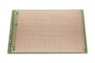 Experimentkort hela banor 100x160 FR4 @ electrokit
