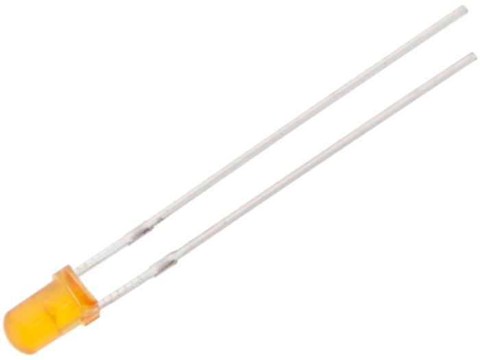 LED 3mm orange diffus @ electrokit (1 av 1)