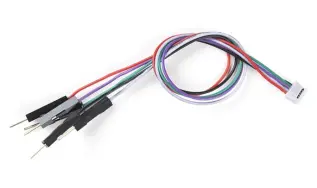 Kopplingskabel ZHR-5 till Dupont stift 150mm @ electrokit