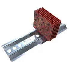 PCB-hållare för 39x paneler ESD-säker 400mm @ electrokit