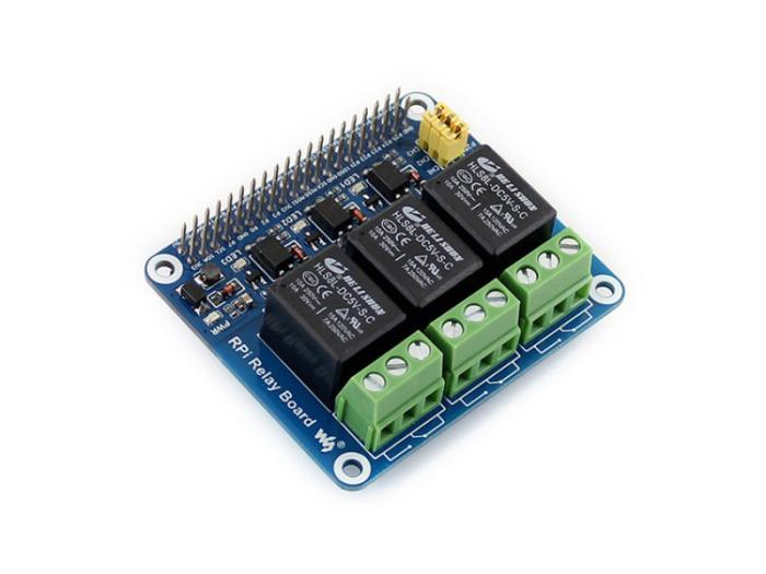 3x Relä HAT för Raspberry Pi @ electrokit (1 av 4)