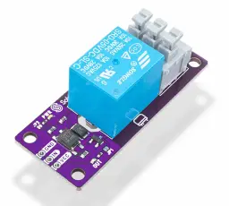 Rel&auml;kort 5V opto-isolerat 250VAC/10A @ electrokit