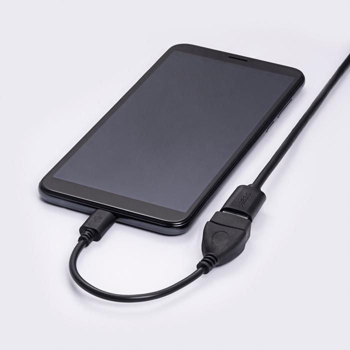 USB micro-B male to USB-A female adapter 15cm @ electrokit (4 of 4)