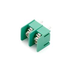 Skruvplint barri&auml;r 2-pol 0.25-2.5mm&sup2; PCB @ electrokit
