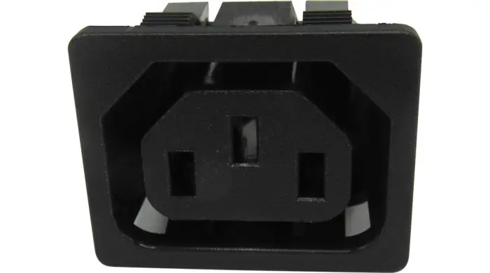 Apparatuttag C13 10A 250VAC @ electrokit (3 av 3)