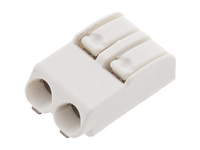 Fjäderplint SMD 2-pol 8mm AWG24-18 WAGO 2060-852 @ electrokit (2 av 6)