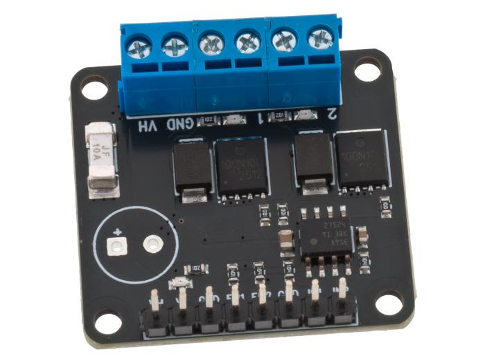 MOSFET Drivkort 2-kan 50V 10A @ electrokit (4 av 5)